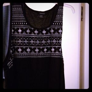 Torrid Embroidered Tank